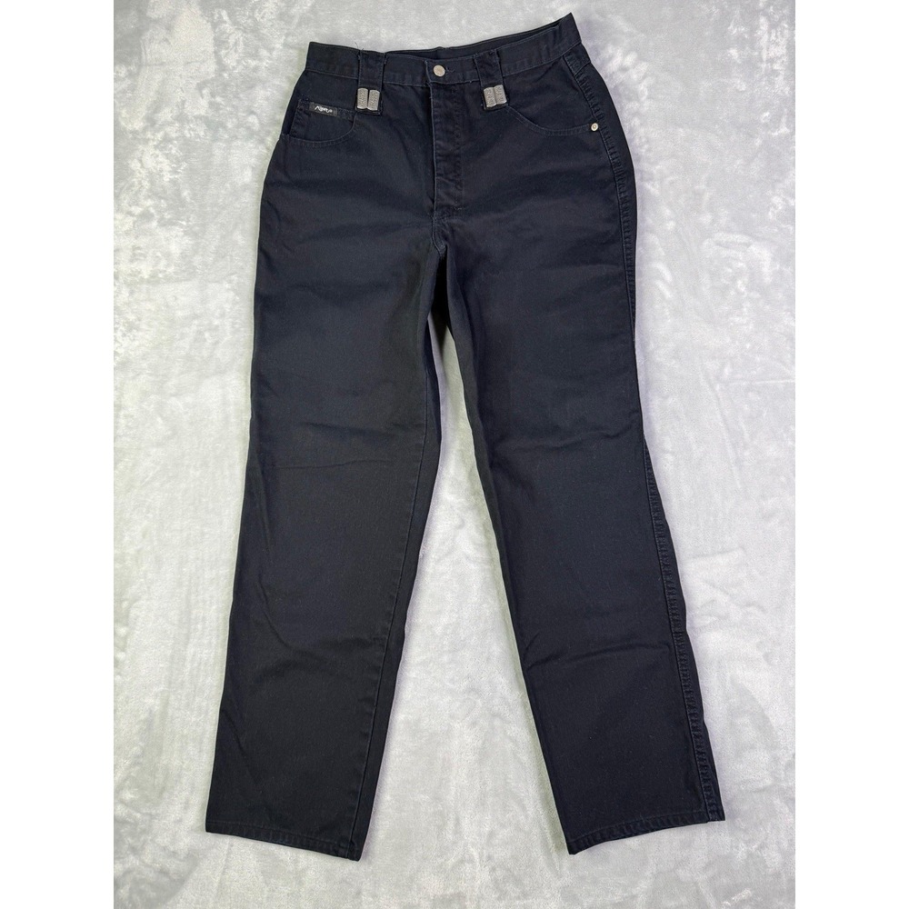 Vintage Roper Jeans Womens Size 15/16 Black Western  Denim Made In USA